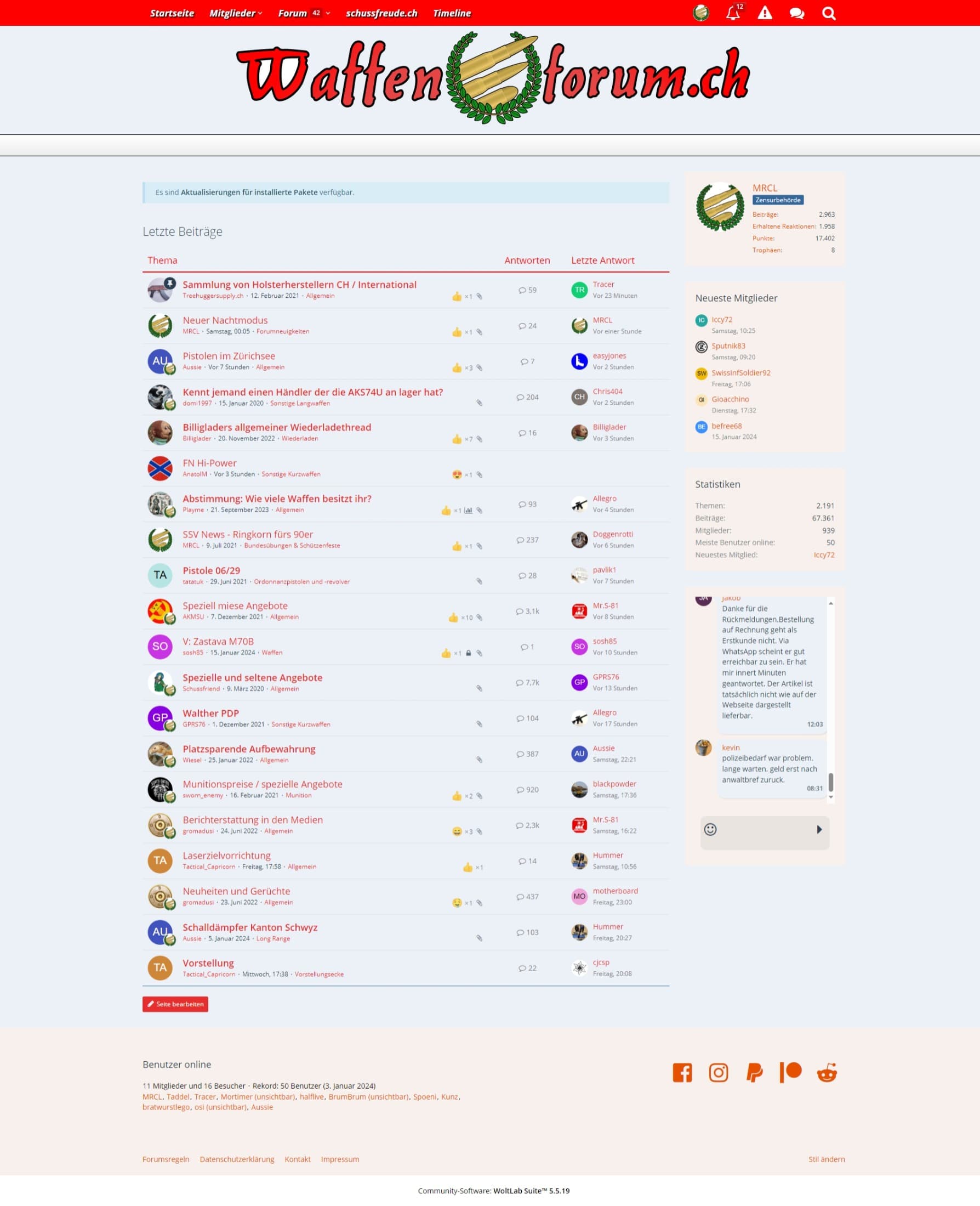Das Schweizer Waffenforum Das Schweizer Waffenforum